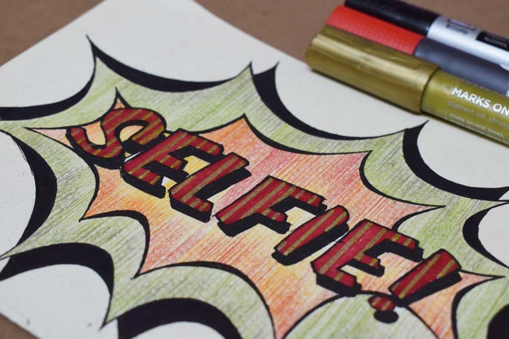 UNIQUE WAY OF USING PENCIL COLOURS