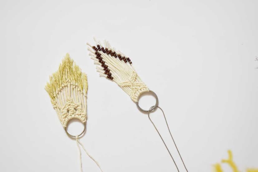 Macrame Necklace@ooshybooshy