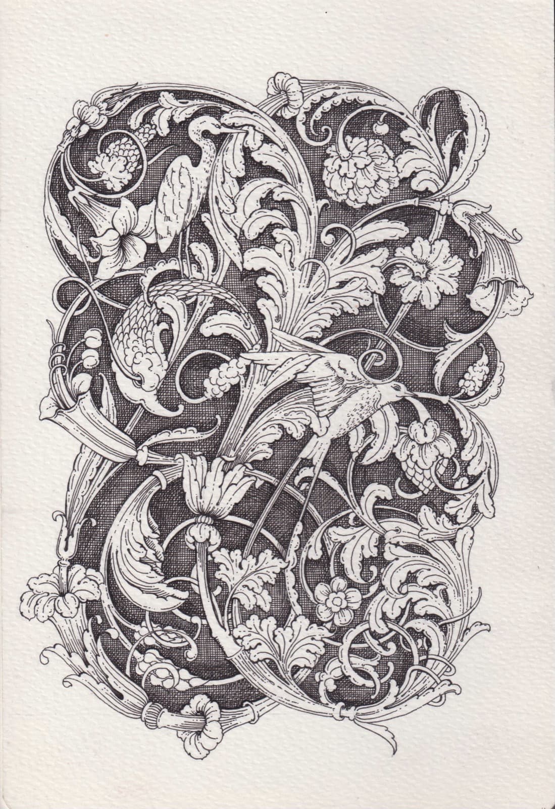 Ornamental artwork by Anjali Singh