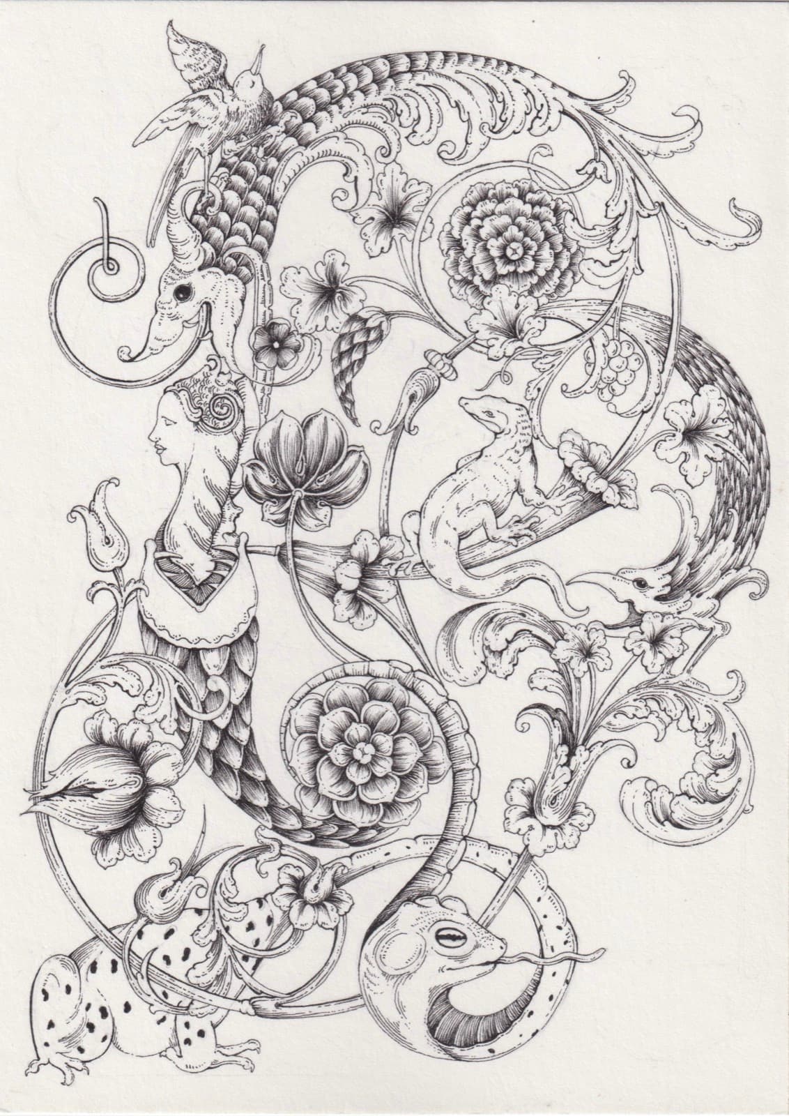Ornamental artwork by Anjali Singh