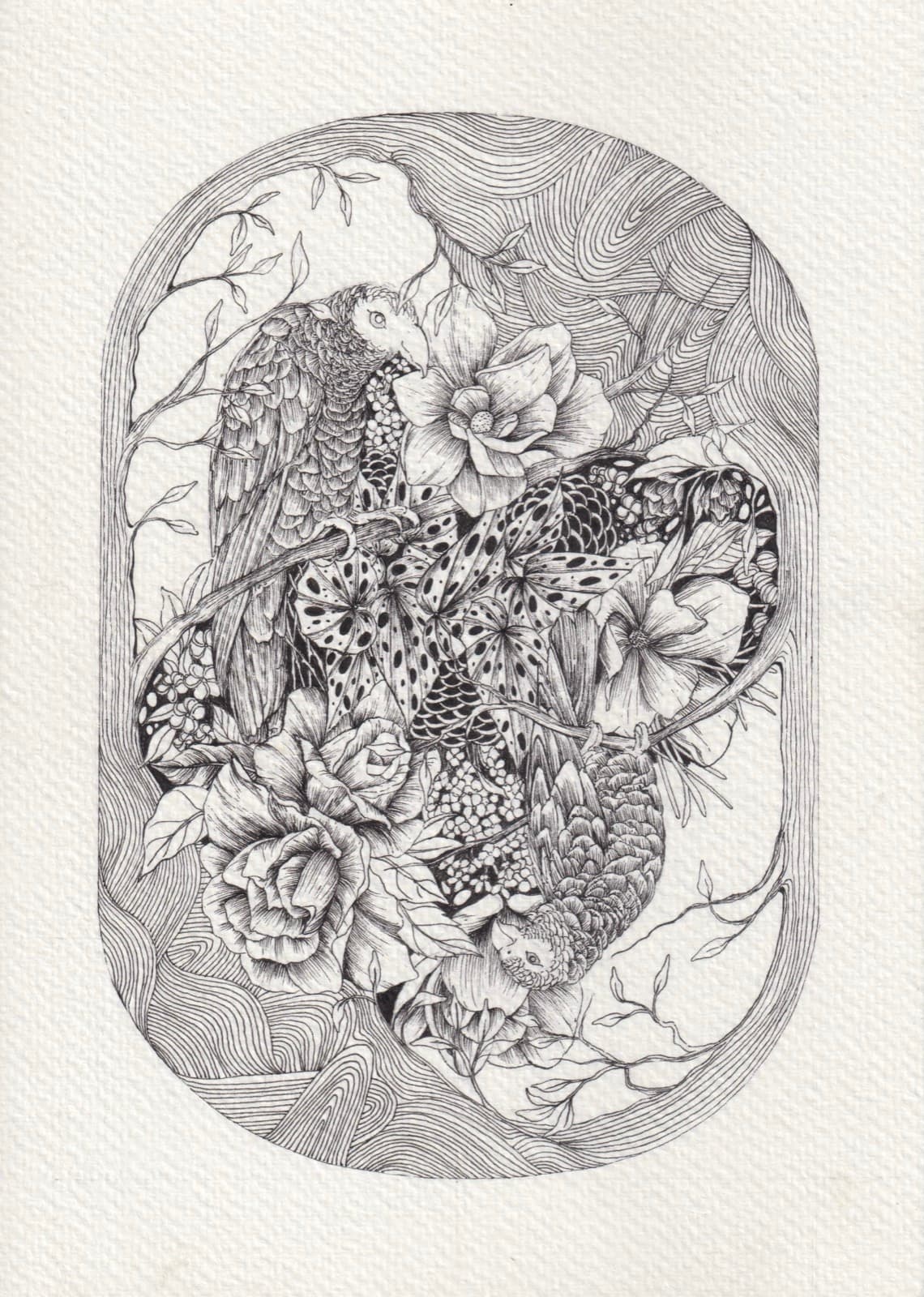 Ornamental artwork by Anjali Singh