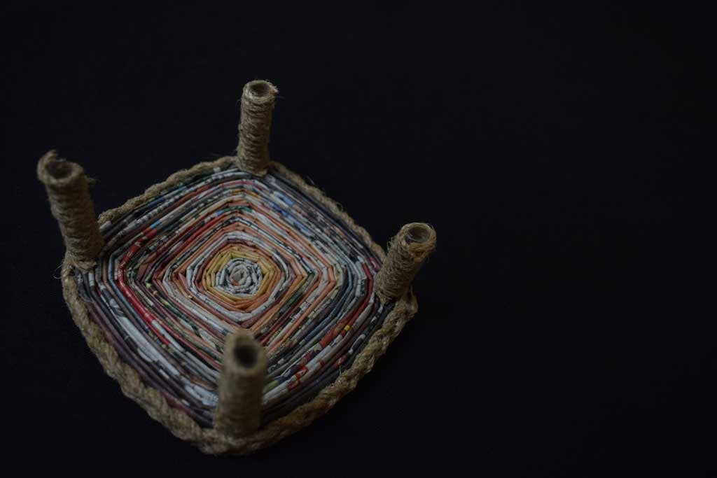 DIY UPCYCLED PAPER COASTERS