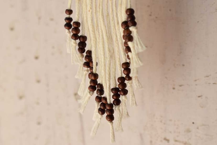 Macrame Necklace@ooshybooshy