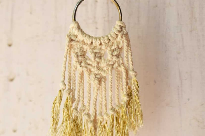 Macrame Necklace@ooshybooshy