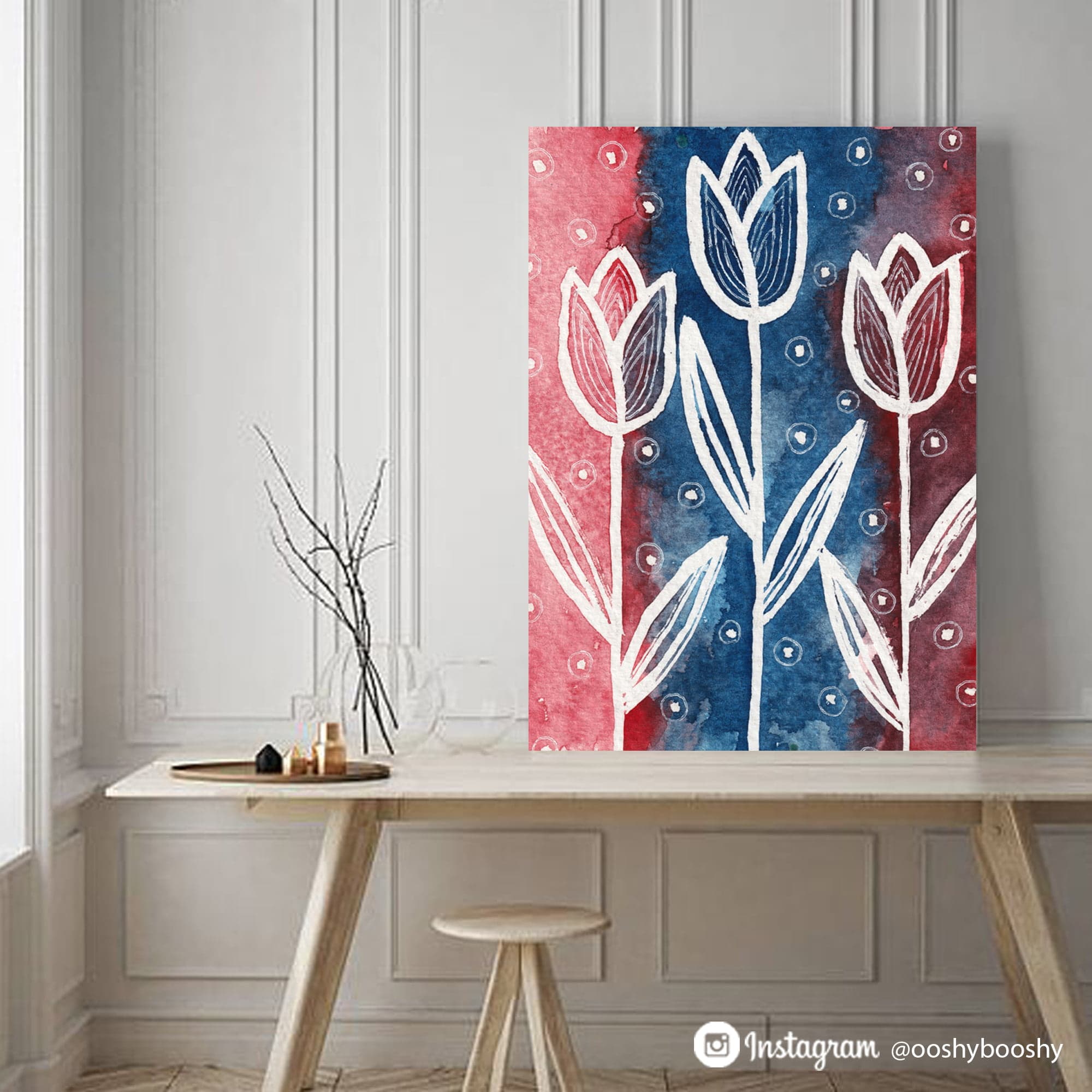Tulip Abstract Pattern