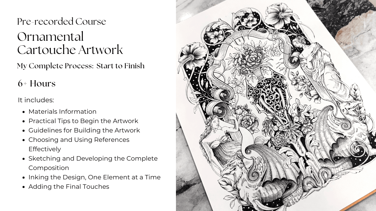 Ornamental Cartouche Artwork