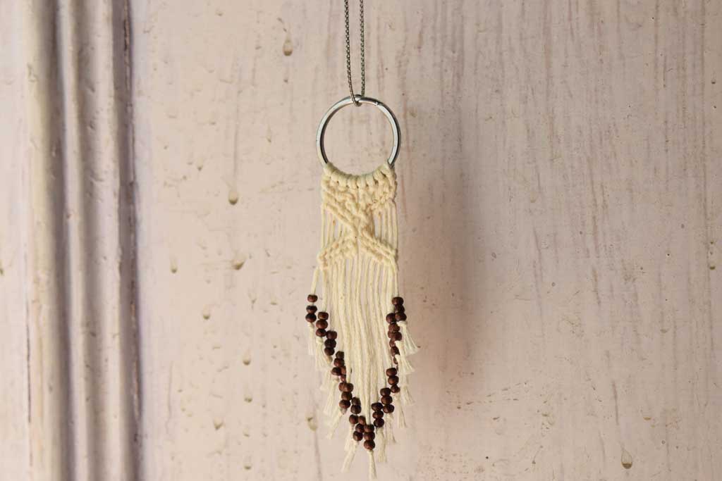 Macrame Necklace@ooshybooshy