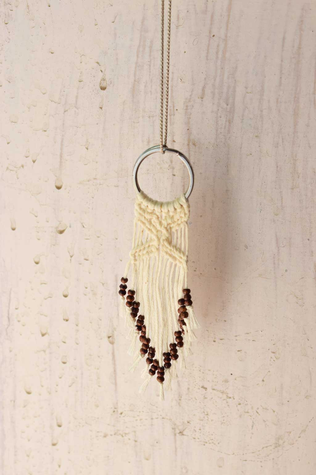 Macrame Necklace@ooshybooshy