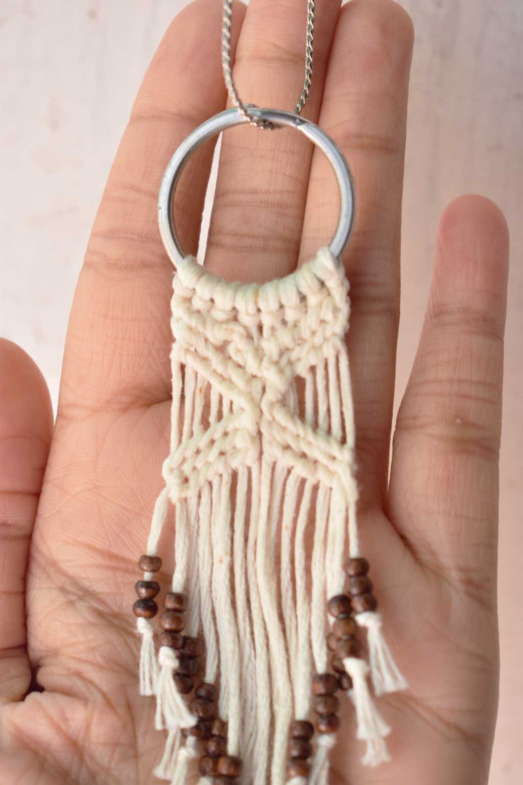 Macrame Necklace@ooshybooshy
