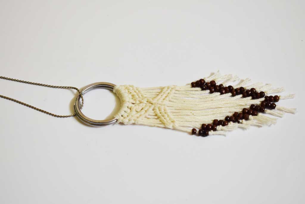 Macrame Necklace@ooshybooshy