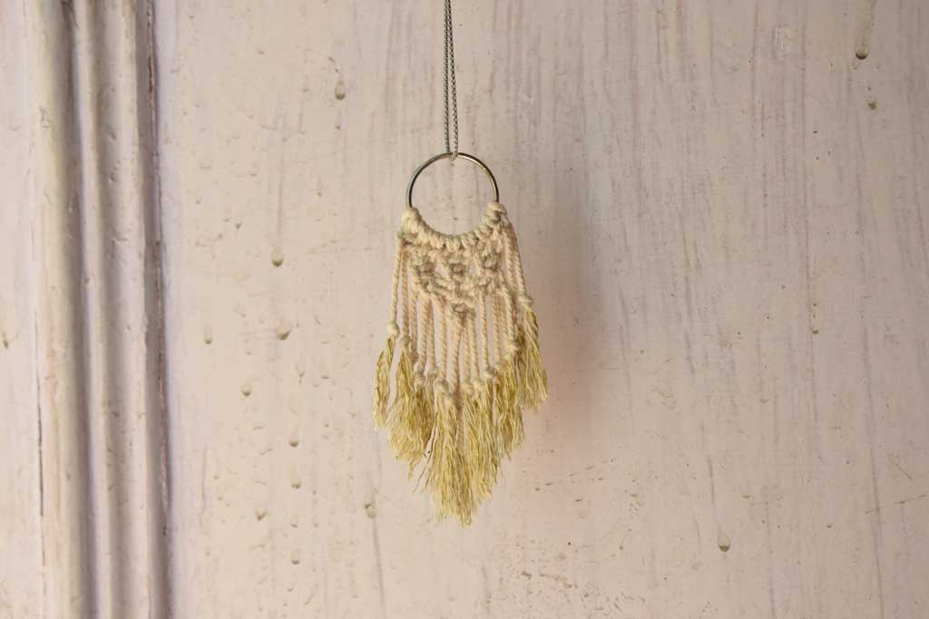 Macrame Necklace@ooshybooshy