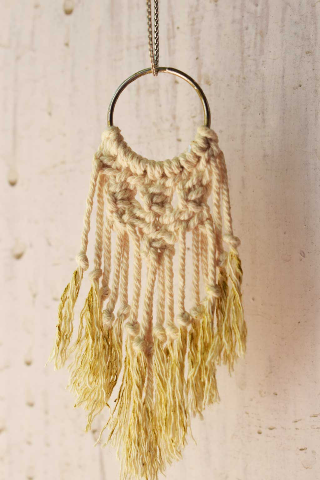 Macrame Necklace@ooshybooshy