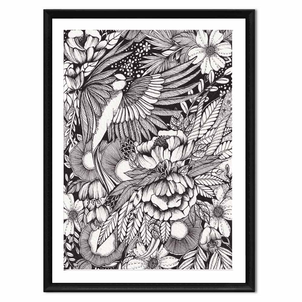 Black Bird Wall Art - Image 3