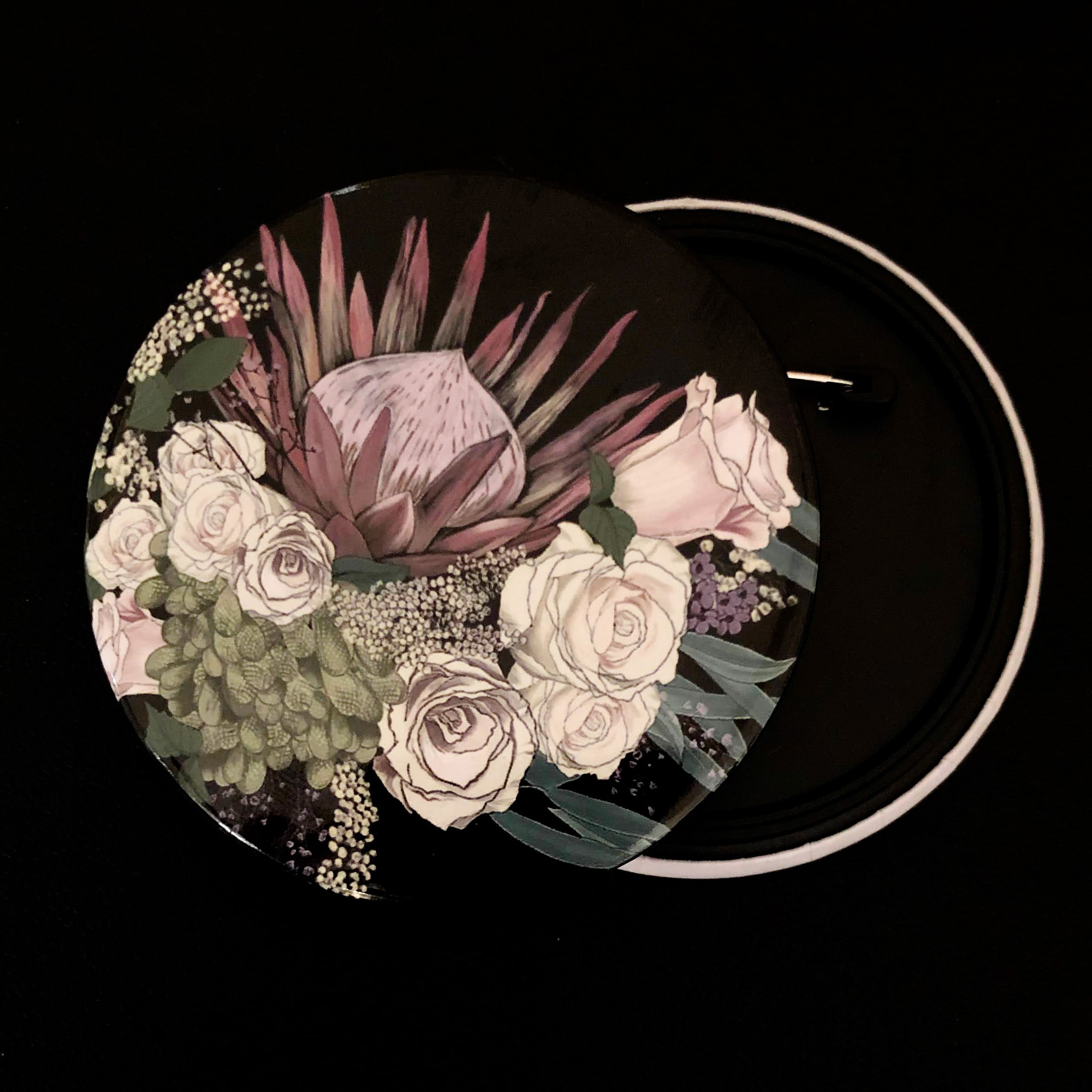 Protea Bouquet Badges