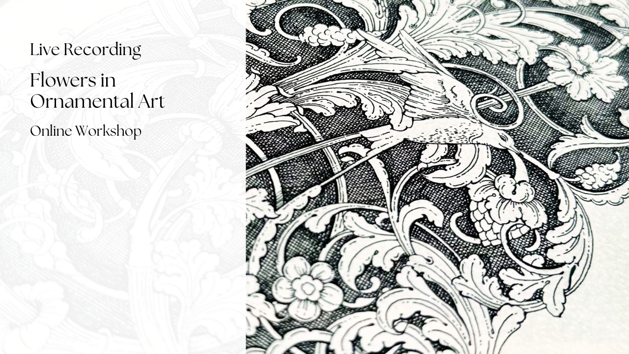 LIVE RECORDING – FLOWERS IN ORNAMENTAL ART