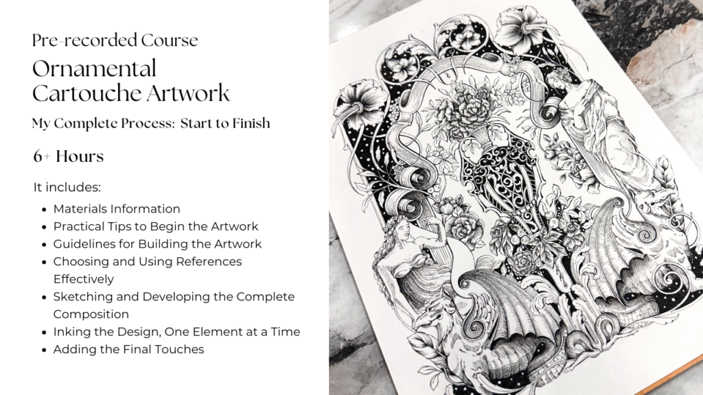 Ornamental Cartouche Artwork