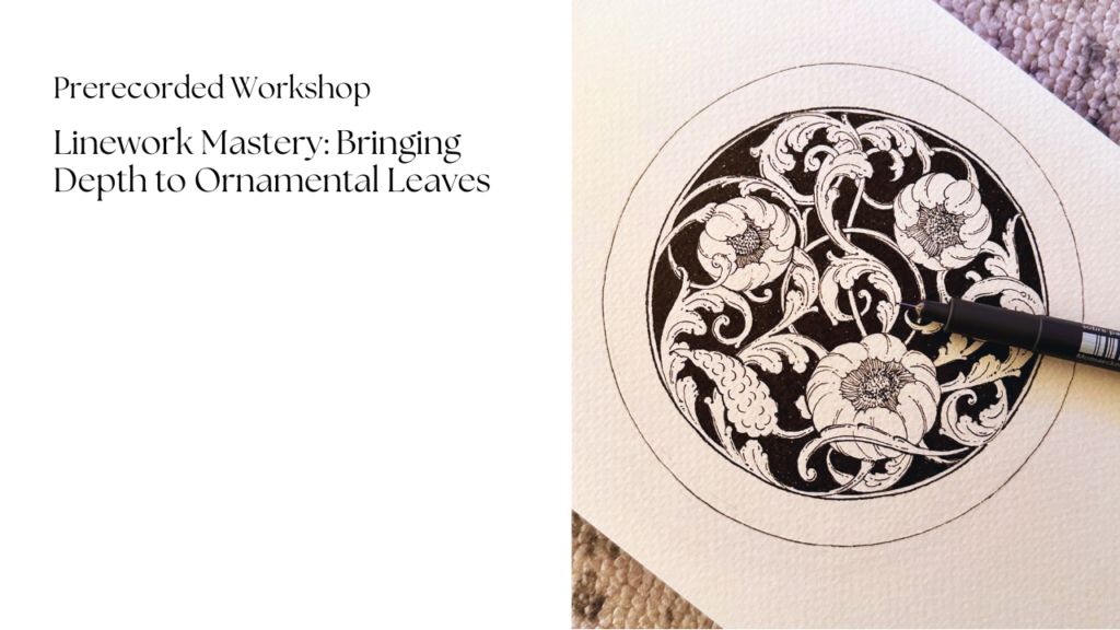 Linework Mastery: Bringing depth to Ornamental Art