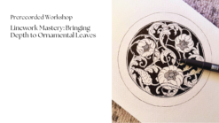 Linework Mastery: Bringing depth to Ornamental Art